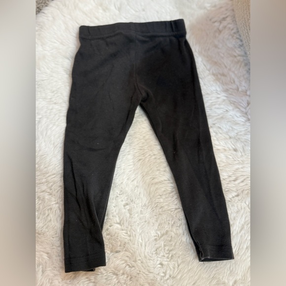 Disney Black Leggings with Minnie Mouse Design - Picture 4 of 4